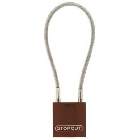 ACCUFORM STOPOUT CABLE PADLOCKS SHACKLE KDL303BR KDL303BR